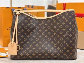 M25877 ルイヴィトン モノグラム バッグ コピー 「LOUIS VUITTON」 25新作 アゲイン レディース トートバッグ