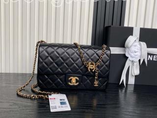 AS5756-4 シャネル バッグ コピー 25新作 CHANEL フラップ バッグ シャイニー ラムスキン ショルダーバッグ