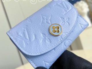 M14505 ルイヴィトン モノグラム・アンプラント 財布 スーパーコピー 「LOUIS VUITTON」 25新作 ポルトモネ・ロザリ レディース 二つ折り財布