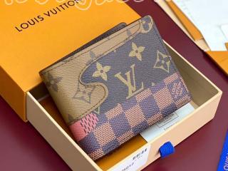M26012 ルイヴィトン モノグラム 財布 コピー ｢LOUIS VUITTON｣ 25新作 ポルトフォイユ スレンダー メンズ 二つ折り財布