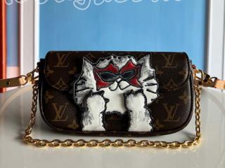 M15148 ルイヴィトン モノグラム バッグ スーパーコピー ｢LOUIS VUITTON｣ 25新作 ウォレット オン チェーン･アイビー レディース ショルダーバッグ