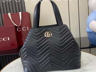 847387 AAFA1 1000 グッチ バッグ コピー 25新作 GUCCI 〔GGマーモント〕ミディアム レディース トートバッグ