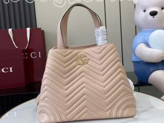 847387 AAFA1 6823 グッチ バッグ スーパーコピー 25新作 GUCCI 〔GGマーモント〕ミディアム レディース トートバッグ