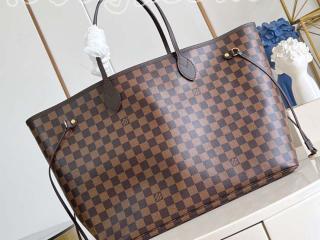N40597 ルイヴィトン ダミエ・エベヌ バッグ スーパーコピー 「LOUIS VUITTON」 25新作 ネヴァーフル GM レディース トートバッグ