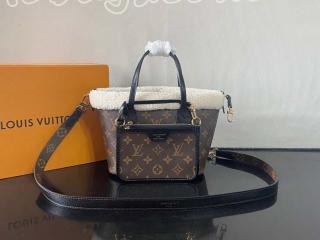 M26315 ルイヴィトン モノグラム バッグ スーパーコピー ｢LOUIS VUITTON｣ 25新作 ネヴァーフル･インサイドアウト BB レディース ショルダーバッグ