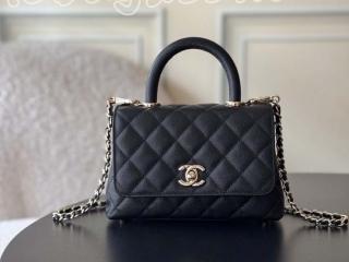 AS2215-4 シャネル バッグ スーパーコピー CHANEL トップハンドル ミニ フラップ バッグ グレインドカーフスキン レディース ショルダーバッグ