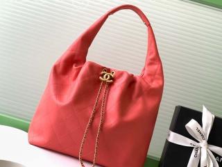 AS5967-2 シャネル バッグ コピー CHANEL 25/26年 クルーズ コレクション ショー カーフスキン ラージ ホーボー バッグ AS5976