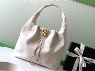 AS5967-4 シャネル バッグ コピー CHANEL 25/26年 クルーズ コレクション ショー カーフスキン ラージ ホーボー バッグ AS5976