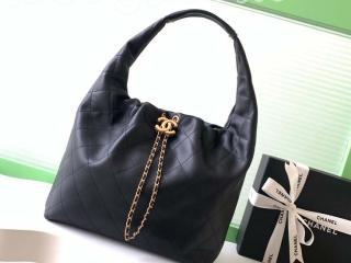 AS5967-5 シャネル バッグ スーパーコピー CHANEL 25/26年 クルーズ コレクション ショー カーフスキン ラージ ホーボー バッグ AS5976