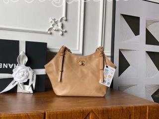 AS6015-2 シャネル バッグ スーパーコピー CHANEL 25/26年 クルーズ コレクション ショー カーフスキン スモール ショッピング バッグ