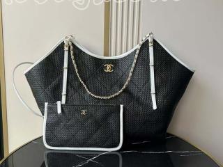 AS5463-1 シャネル バッグ コピー CHANEL 25/26年 クルーズ コレクション ショー マキシ ショッピング バッグ レディース トートバッグ AS6015