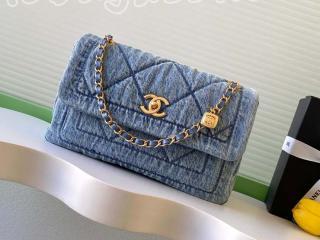AS5734-1 シャネル バッグ スーパーコピー CHANEL 25/26年秋冬 コレクション ウォッシュド デニム マキシ ハンドバッグ