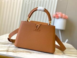 M25089 ルイヴィトン バッグ コピー ｢LOUIS VUITTON｣ 25新作 カプシーヌ BB レディース ショルダーバッグ タン