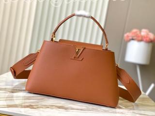 M14371 ルイヴィトン バッグ コピー ｢LOUIS VUITTON｣ 25新作 カプシーヌ スープル MM レディース ショルダーバッグ コニャック