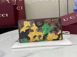 834694 グッチ 長財布 スーパーコピー GUCCI 25新作 GG ジップアラウンドウォレット ラウンドファスナー財布
