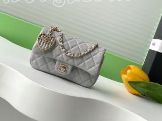 AP4760-4 シャネル バッグ コピー CHANEL クラシック ミニ バッグ ラムスキン レディース ショルダーバッグ