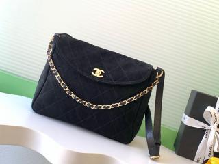 AS5886-1 シャネル バッグ コピー CHANEL ホーボー ハンドバッグ スウェードカーフスキン ショルダーバッグ