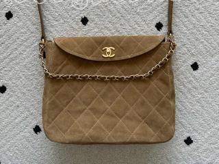 AS5886-3 シャネル バッグ コピー CHANEL ホーボー ハンドバッグ スウェードカーフスキン ショルダーバッグ