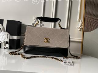 AS5637-2 シャネル バッグ スーパーコピー CHANEL メティエダール コレクションの新作 ラージ トップハンドル フラップ バッグ