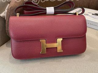 elan-04 エルメス バッグ スーパーコピー Hermes Constance elan コンスタンス エラン ヴォー・エプソン ショルダーバッグ 半手縫