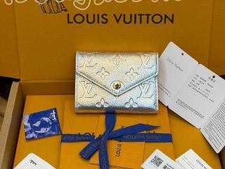 M26896 ルイヴィトン モノグラム･アンプラント 財布 コピー ｢LOUIS VUITTON｣ 25新作 ポルトフォイユ･ヴィクトリーヌ 三つ折り財布