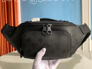 M26763 ルイヴィトン モノグラム･ミッドナイト バッグ コピー ｢LOUIS VUITTON｣ 新ライン ラッシュ･バムバッグ メンズ ショルダーバッグ