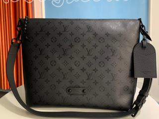 M27856 ルイヴィトン モノグラム･ミッドナイト バッグ コピー ｢LOUIS VUITTON｣ 26新ライン バガボンド･ホーボー メンズ ショルダーバッグ