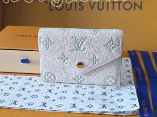 M28249 ルイヴィトン モノグラム・アンプラント 財布 スーパーコピー ｢LOUIS VUITTON｣ 26新作 ポルトフォイユ･ヴィクトリーヌ 三つ折り財布