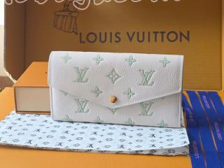M27740 ルイヴィトン モノグラム・アンプラント 長財布 スーパーコピー ｢LOUIS VUITTON｣ 26新作 ポルトフォイユ･サラ 二つ折り財布