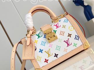 M27833 ルイヴィトン モノグラム･マルチカラー バッグ コピー ｢LOUIS VUITTON｣ 26新作 LV × TM スピーディ･トランク 20 ショルダーバッグ