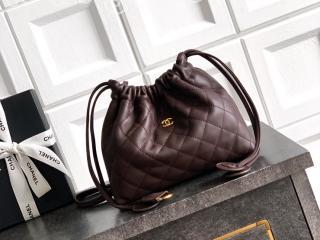 AP5227-2 シャネル バッグ コピー CHANEL 26年春夏 ストラップ クラッチ バッグ ラムスキン ショルダーバッグ