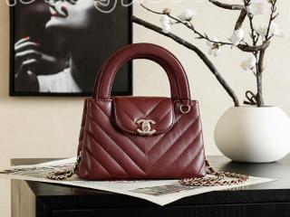 AS4416-2 シャネル バッグ コピー CHANEL 26年春夏 ミニ ショッピング バッグ シャイニー ラムスキン ショルダーバッグ