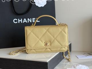AP4931-01 シャネル バッグ スーパーコピー CHANEL 26新作 チェーンウォレット グレインドカーフスキン ショルダーバッグ