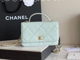 AP4931-05 シャネル バッグ スーパーコピー CHANEL 26新作 チェーンウォレット グレインドカーフスキン ショルダーバッグ