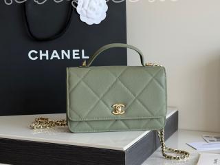 AP4931-07 シャネル バッグ スーパーコピー CHANEL 26新作 チェーンウォレット グレインドカーフスキン ショルダーバッグ