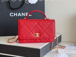 AP4931-10 シャネル バッグ コピー CHANEL 26新作 チェーンウォレット グレインドカーフスキン ショルダーバッグ