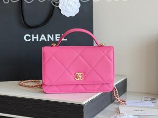 AP4931-11 シャネル バッグ スーパーコピー CHANEL 26新作 チェーンウォレット グレインドカーフスキン ショルダーバッグ