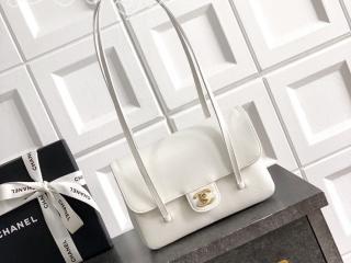 AS6130-2 シャネル バッグ コピー CHANEL 26年春夏 スモール フラップ バッグ シャイニー グレインド カーフスキン ショルダーバッグ