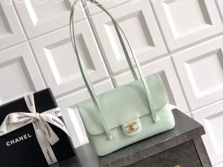 AS6130-6 シャネル バッグ コピー CHANEL 26年春夏 スモール フラップ バッグ シャイニー グレインド カーフスキン ショルダーバッグ