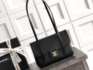AS6130-7 シャネル バッグ スーパーコピー CHANEL 26年春夏 スモール フラップ バッグ シャイニー グレインド カーフスキン ショルダーバッグ