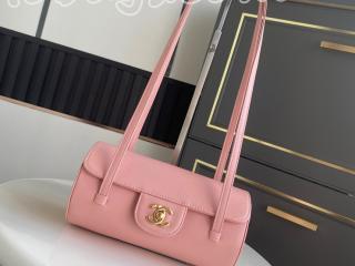 AS6143-3 シャネル バッグ コピー CHANEL 26年春夏 プレコレクション スモール ボーリング バッグ シャイニー グレインド カーフスキン ショルダーバッグ