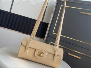 AS6143-5 シャネル バッグ コピー CHANEL 26年春夏 プレコレクション スモール ボーリング バッグ シャイニー グレインド カーフスキン ショルダーバッグ