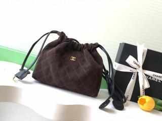 AP5227-7 シャネル バッグ スーパーコピー CHANEL 26年春夏 ストラップ クラッチ バッグ スエード カーフスキン & ラムスキン ショルダーバッグ