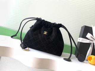 AP5227-8 シャネル バッグ コピー CHANEL 26年春夏 ストラップ クラッチ バッグ スエード カーフスキン & ラムスキン ショルダーバッグ