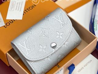 M26512 ルイヴィトン モノグラム・アンプラント バッグ コピー ｢LOUIS VUITTON｣ 26新作 ポルトモネ・ロザリ レディース 二つ折り財布