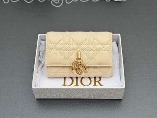 S0966-1 ディオール 財布 スーパーコピー DIOR マイディオール グリシン ウォレット カンナージュラムスキン レディース 二つ折り財布