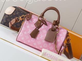 M15279 ルイヴィトン モノグラム・パターン バッグ スーパーコピー ｢LOUIS VUITTON｣ 26新作 スピーディ P9 バンドリエール 25 ショルダーバッグ Pink Sakura