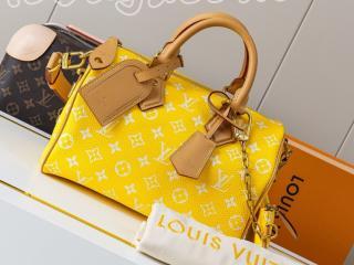 M24426 ルイヴィトン モノグラム・パターン バッグ スーパーコピー ｢LOUIS VUITTON｣ 26新作 スピーディ P9 バンドリエール 25 ショルダーバッグ Yellow