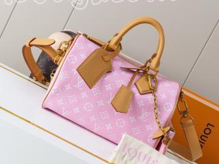 M28648 ルイヴィトン モノグラム・パターン バッグ コピー ｢LOUIS VUITTON｣ 26新作 スピーディ P9 バンドリエール 25 ショルダーバッグ キャンディピンク