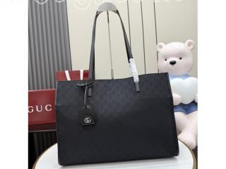 875056-2 グッチ バッグ スーパーコピー GUCCI 26新作 サンド＆ダークブラウン GGキャンバス チャーム付き ラージ トートバッグ